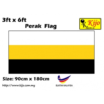 7398 90cm X 180cm Perak Flag